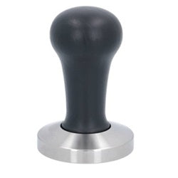 Tamper Inox mit Holzgriff schwarz D=58mm